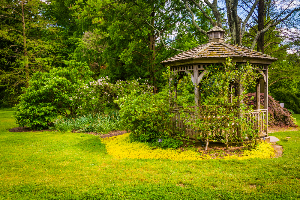 Gazebo,At,Cylburn,Arboretum,,In,Baltimore,,Maryland.